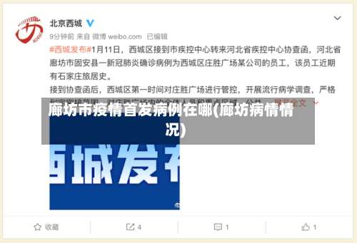 廊坊市疫情首发病例在哪(廊坊病情情况)-第1张图片