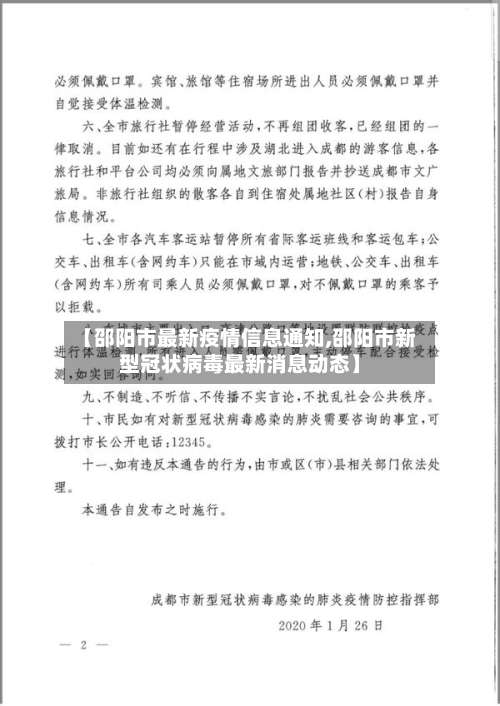 【邵阳市最新疫情信息通知,邵阳市新型冠状病毒最新消息动态】-第2张图片