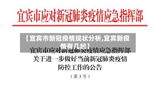 【宜宾市新冠疫情现状分析,宜宾新疫情有几起】-第1张图片