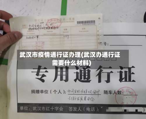 武汉市疫情通行证办理(武汉办通行证需要什么材料)-第1张图片