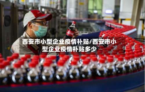 西安市小型企业疫情补贴/西安市小型企业疫情补贴多少-第1张图片
