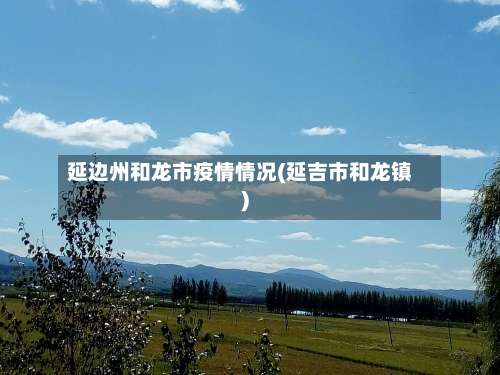 延边州和龙市疫情情况(延吉市和龙镇)-第1张图片